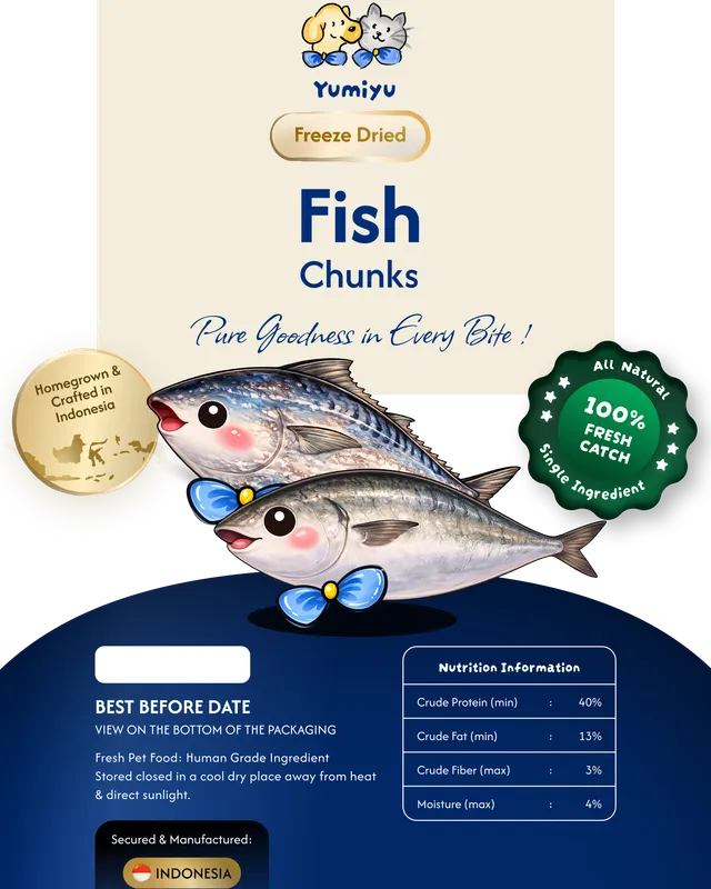 Fish Chunks packaging