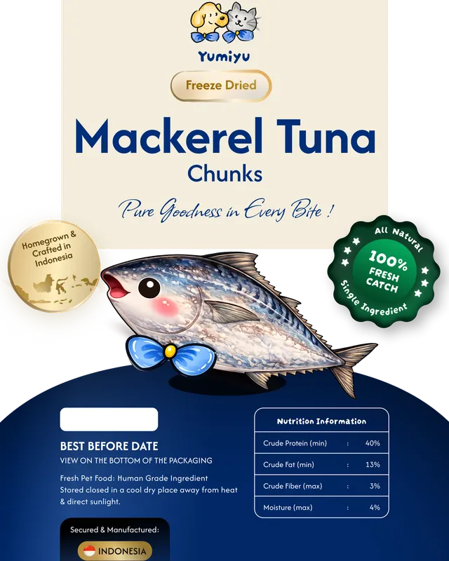 Mackerel Tuna Chunks packaging