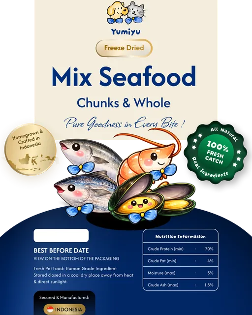 Mix Seafood Chunks & Whole