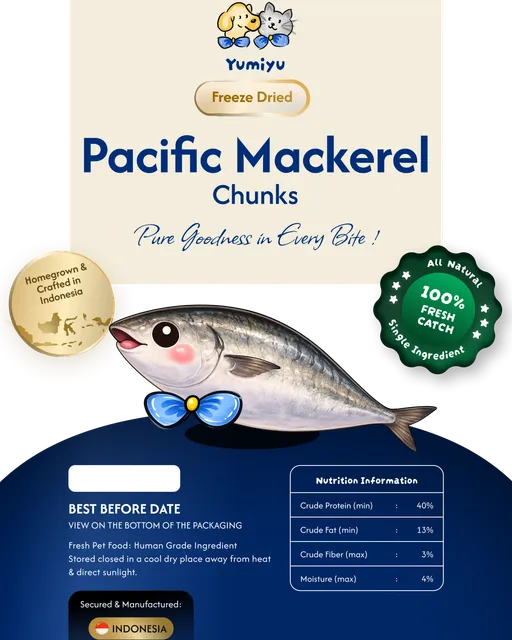 Pacific Mackerel Chunks