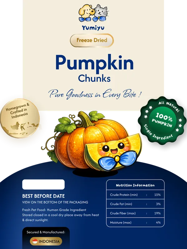Pumpkin Chunks packaging