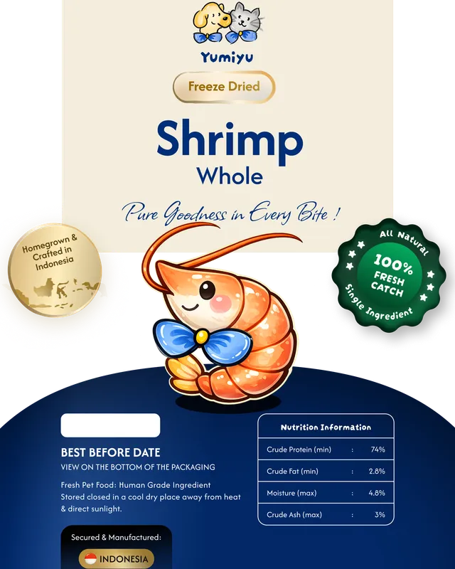 Shrimp Whole packaging