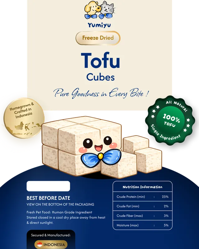 Tofu Cubes packaging